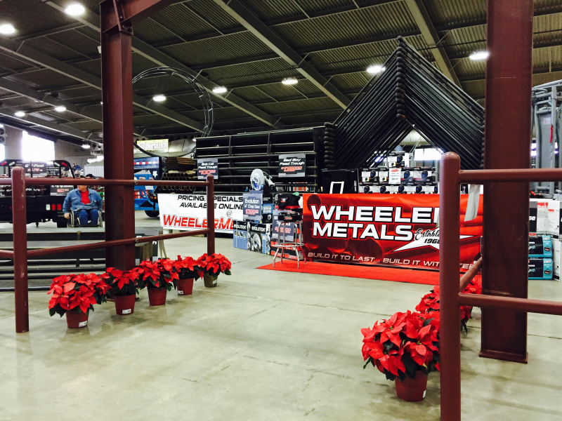 Wheeler Metals Farm Show Booth