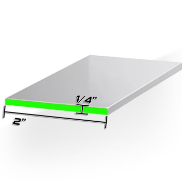2" X 1/4" FLAT BAR