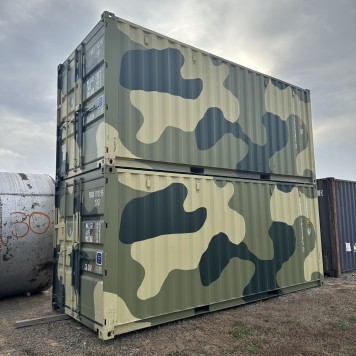 NEW CAMO 20' Storage Container