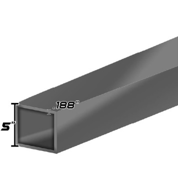 5 x 3/16 SQ Tube