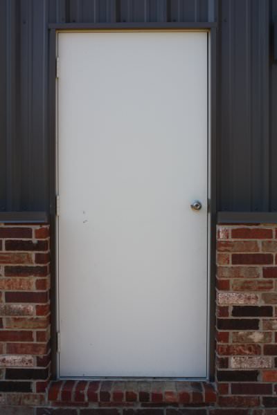 Doors - 4/0 x 7/0 Metal Walk-Thru Door w/ 8" Jamb