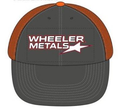 Apparel - Wheeler Mesh Trucker Cap - Orange