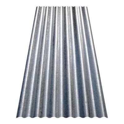 Galvanized Corrugated Roof Metal - 8'