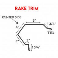 R-Panel Trims - Rake Trim