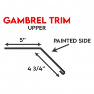 Low Rib Trims - Upper Gambrel Trim