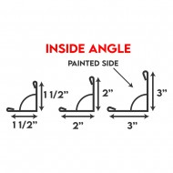 Low Rib Trims - Inside Angle 1 1/2"