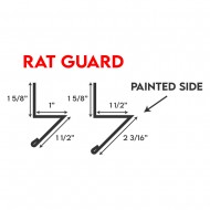 Low Rib Trims - Rat Guard 1 3/8"