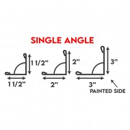 Low Rib Trims - Single Angle 2"