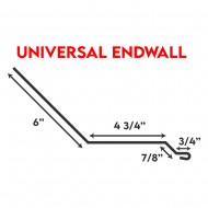 Low Rib Trims - Endwall Trim