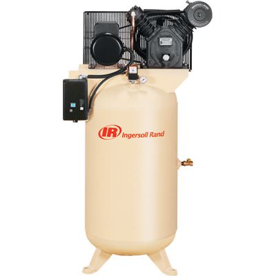 Air Compressors - Ingersoll-Rand Air Compressor - 7.5 HP - 80 Gallon